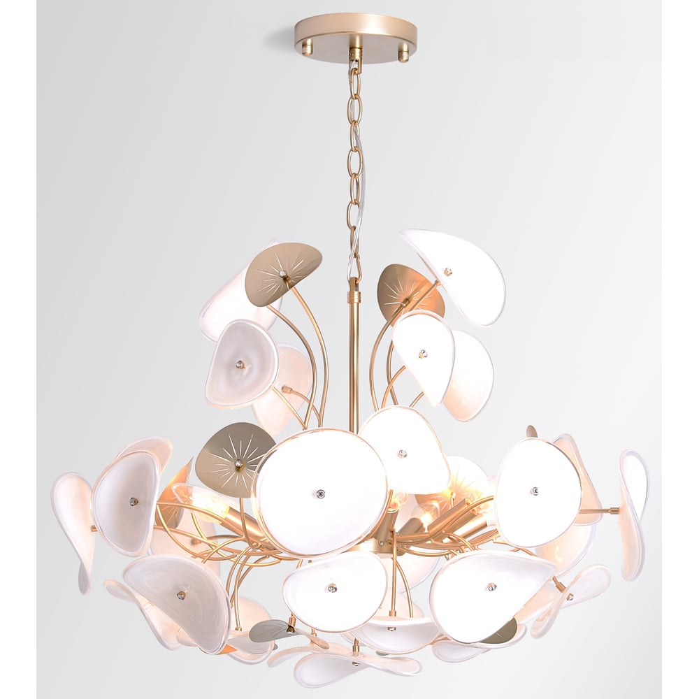 Изображение товара Люстра Rivoli Albertina 4124304 с 8 лампами E14 декоративный стиль