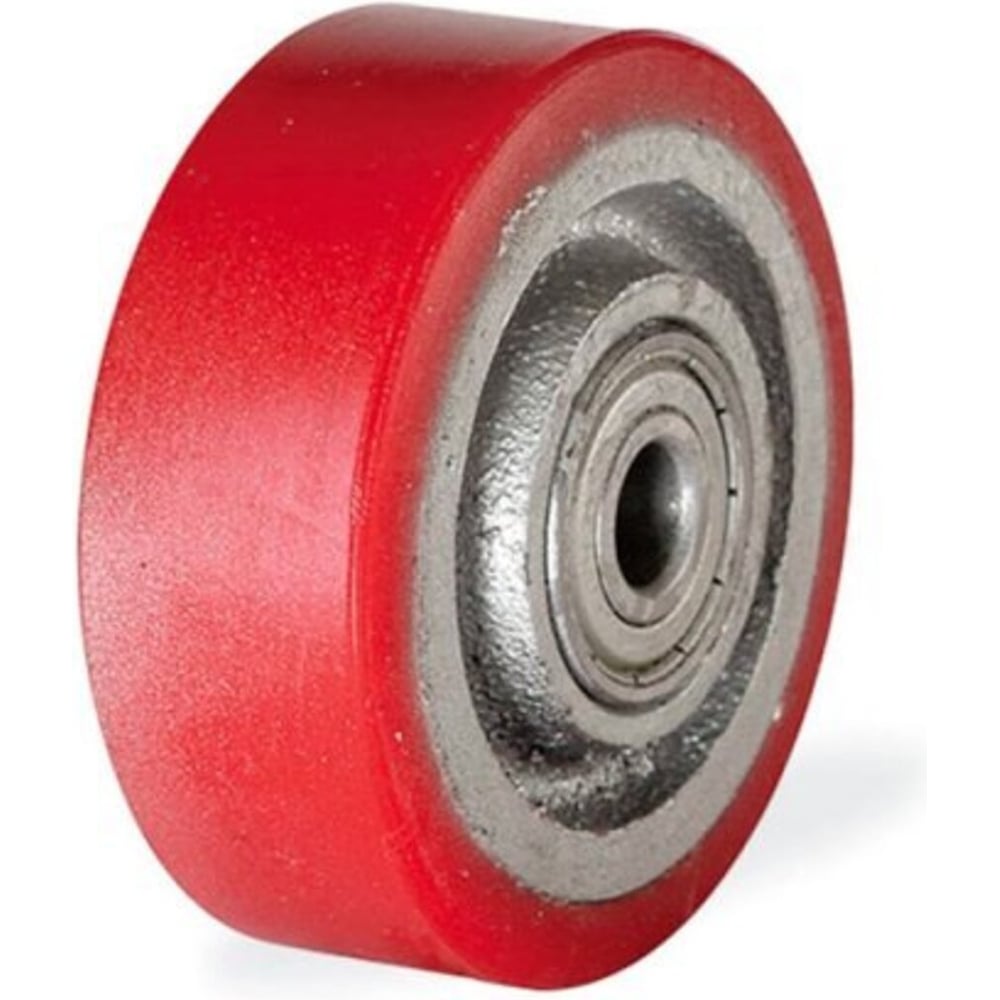 Изображение товара Большегрузное промышленное колесо с полиуретановой шинкой 55 мм KAMA