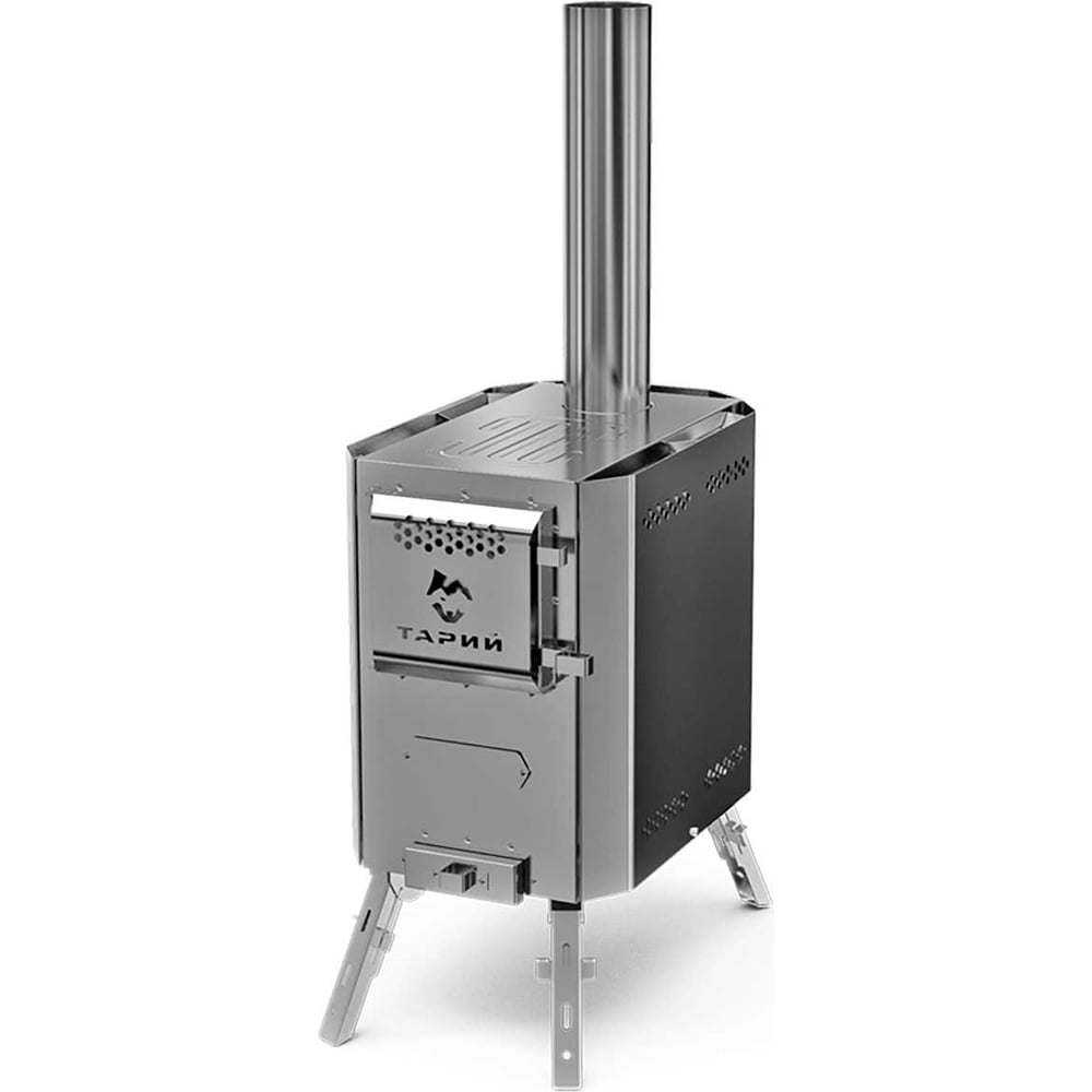 Изображение товара Походная печь Тарий Кочевник М ПМ 20.000.00 нержавеющая сталь компактная