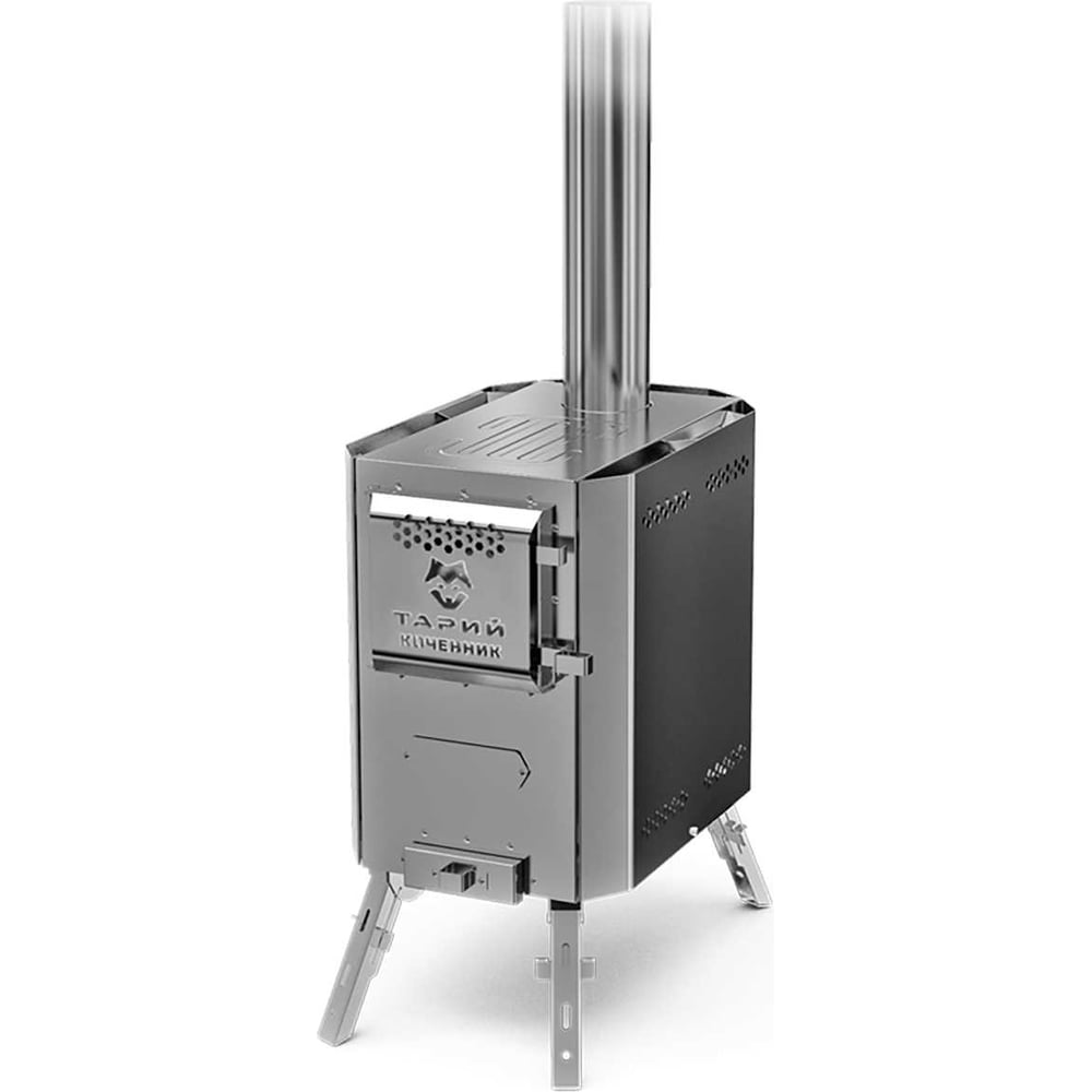 Изображение товара Печь походная Тарий Кочевник L ПМ 34 000 00 нержавеющая сталь дрова