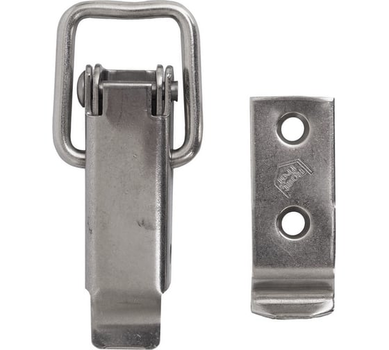 Изображение товара Замок для ящика с выгнутой ответной частью VORMANN 52х23 мм, нержавеющая сталь 011202050/9015