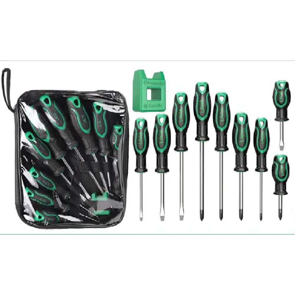 Изображение товара Набор отверток с магнитом LAOA 9 штук LA699079 профессиональный для точных работ