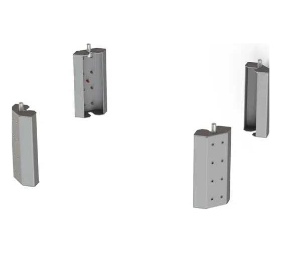 Изображение товара Комплект угловых элементов цоколя EKF AleSta В=200 мм, 4 шт AleSta-BS20