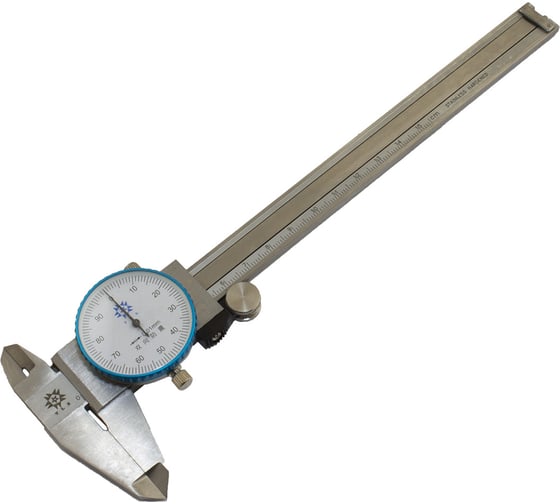 Изображение товара Штангенциркуль TLX 0-150 ШЦК-I 0,01 стрелочный с глубиномером H-40мм 74804