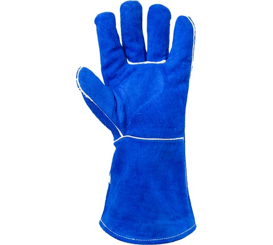 Изображение товара Краги РосМарка синие с подкладкой, 35 см (1408), размер 10,5 К1408