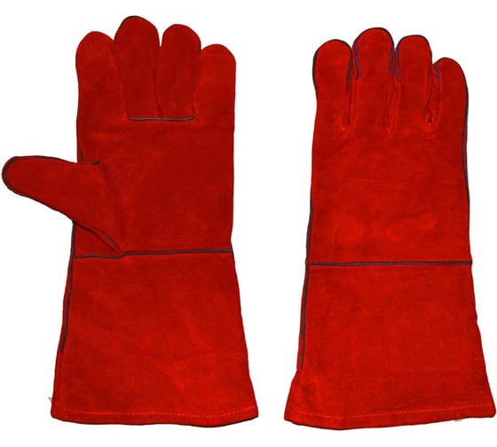 Изображение товара Краги РосМарка красные с подкладкой, 35 см (1470), размер 10,5 КЕ1470