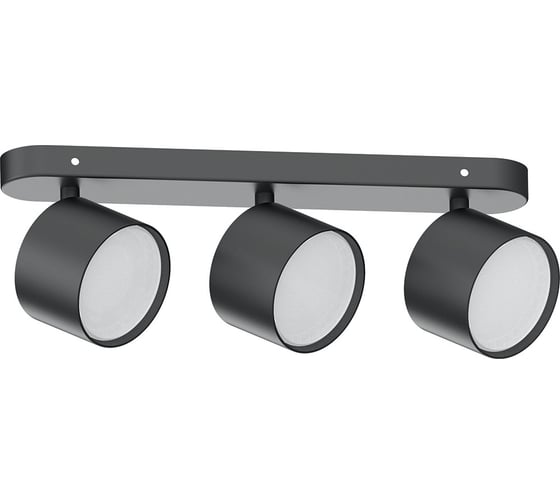 Изображение товара Светильник для натяжных потолков Feron ML213 настенно-потолочный под лампу GX53, черный, 41479