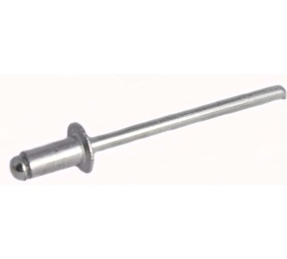 Изображение товара Заклепка вытяжная Доброга 6,4x25 цинк сталь-сталь DIN 7337 200 шт. ЦБ-0041009