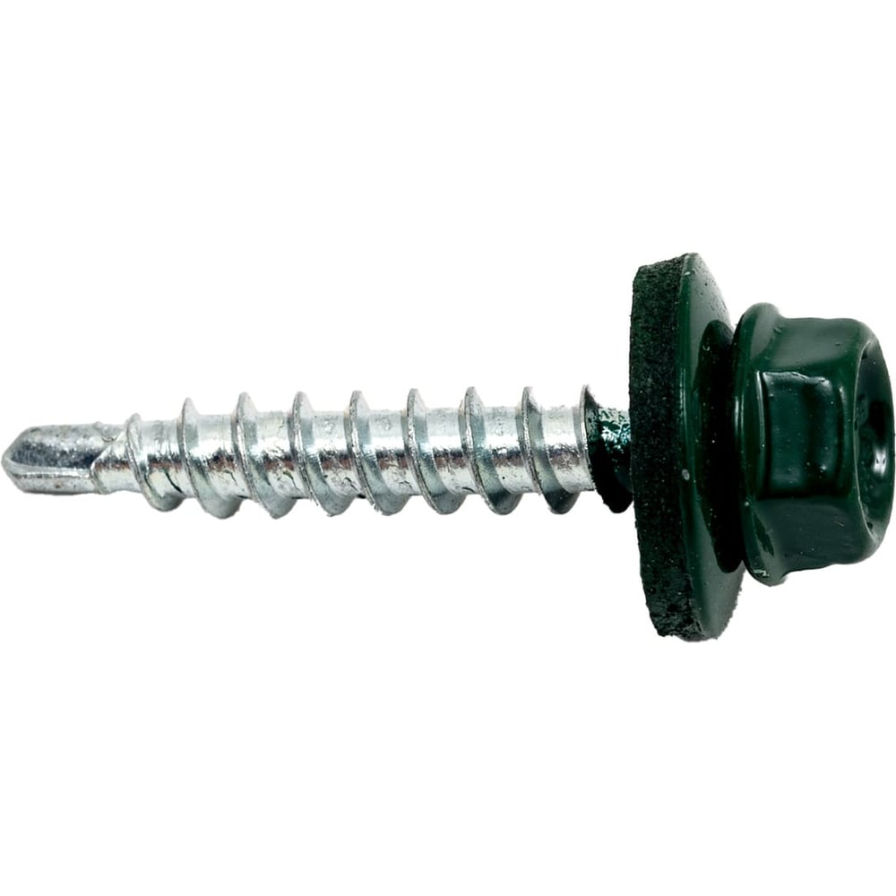 Изображение товара Саморезы Доброга ШГК 4,8x29 RAL 6005 Зеленые 250 шт. для деревянных оснований