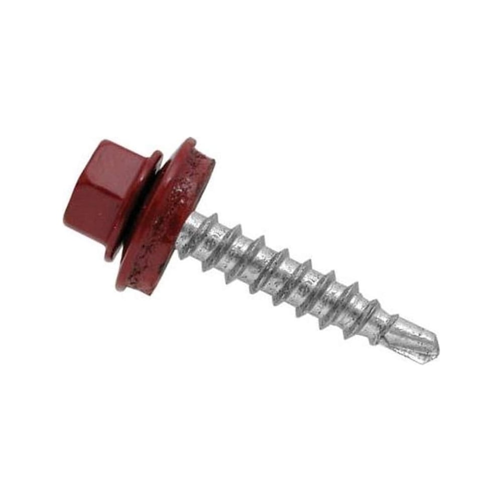 Изображение товара Саморезы Доброга ШГК 4,8x50 RAL3011 Красно-коричневый 250 шт.