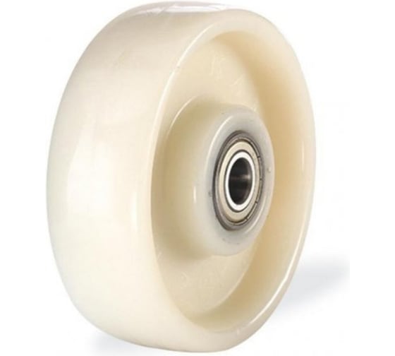 Изображение товара Колесо из полиамида КАМА 125 мм, посадка на ось 15 мм, 125х40x15-RPR