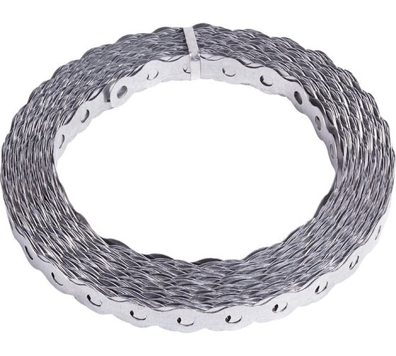 Изображение товара Лента для вентиляции Доброга ВОЛНА 12x0,55 цинк 25 м. ТД-00005197