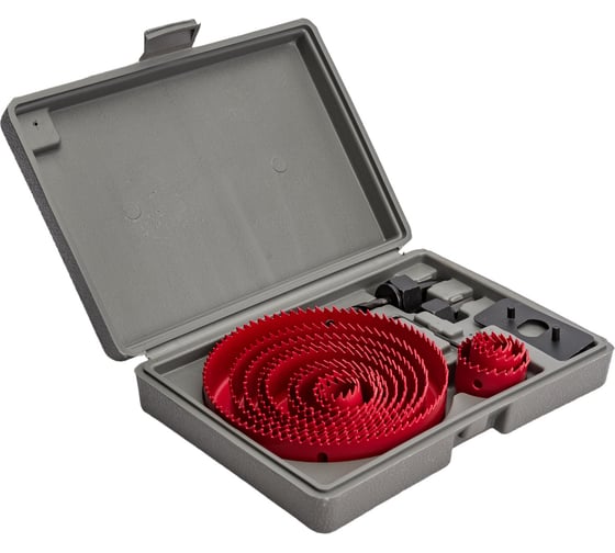 Изображение товара Набор кольцевых пил коронок 16 предметов Strong СTК-05019127