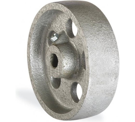 Изображение товара Колесо термостойкое КАМА 100 мм, посадка на ось 12 мм, 100х30-DDB-HT