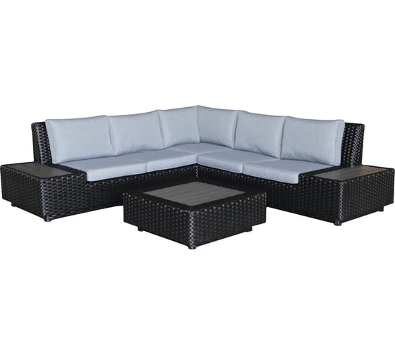 Изображение товара Угловой комплект ООО Фотон Палермо черный GL6785B