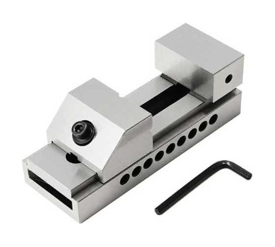 Изображение товара Прецизионные быстропереналаживаемые тиски Partner QKG125 ширина губок 125 мм, раствор 0-160 мм 513112