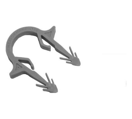 Изображение товара Фиксирующая клипса для теплых полов Heisskraft 16 мм, 100 шт 50516