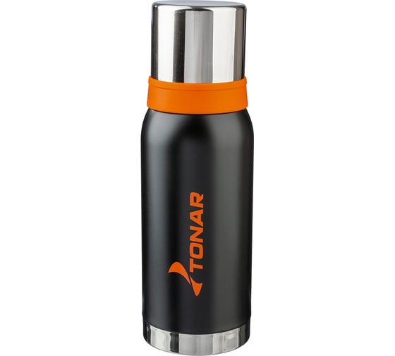 Изображение товара Термос Тонар (HS.TM-039) 1000ML черный (2 крышки-кружки) 00000213754