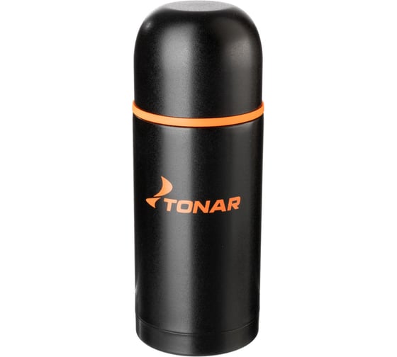 Изображение товара Термос Тонар (HS.TM-024) 750ML черный (дополнительная пластиковая чашка) 00000149723