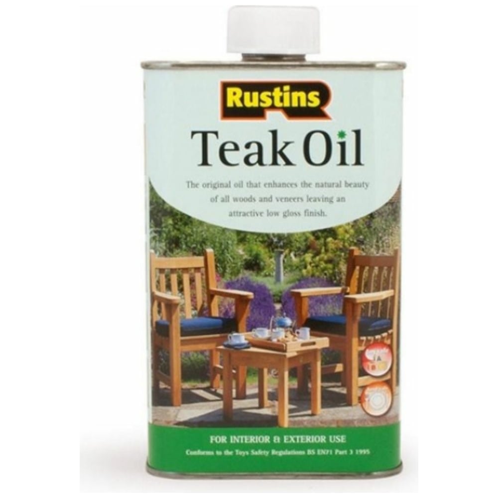 фото Тиковое масло для дерева rustins