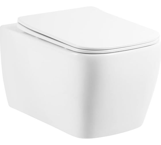 Изображение товара Подвесной безободковый унитаз BelBagno VENETO с креплением BB132CHR