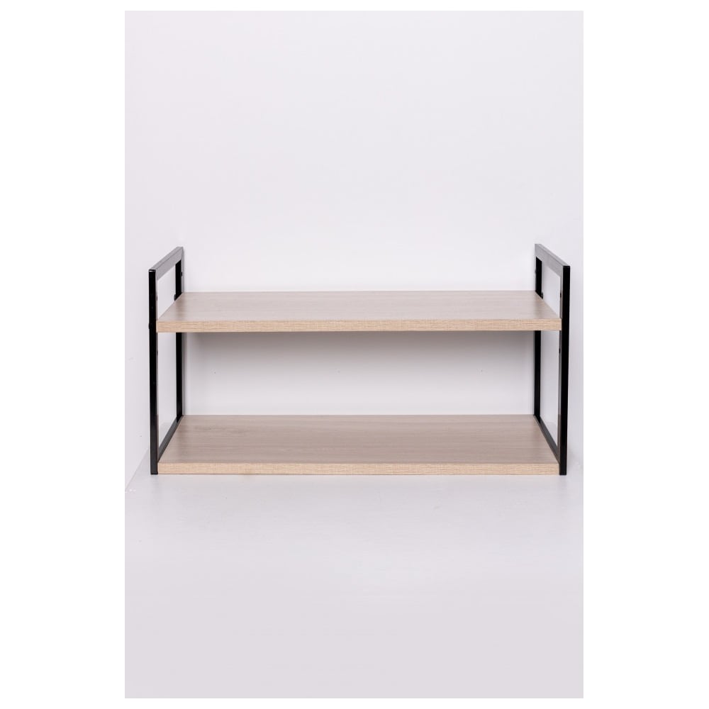 Изображение товара Стеллаж настенный-настольный ТИТАН МЕТА Латус-10 250x600, ясень шимо светлый 4670026245516