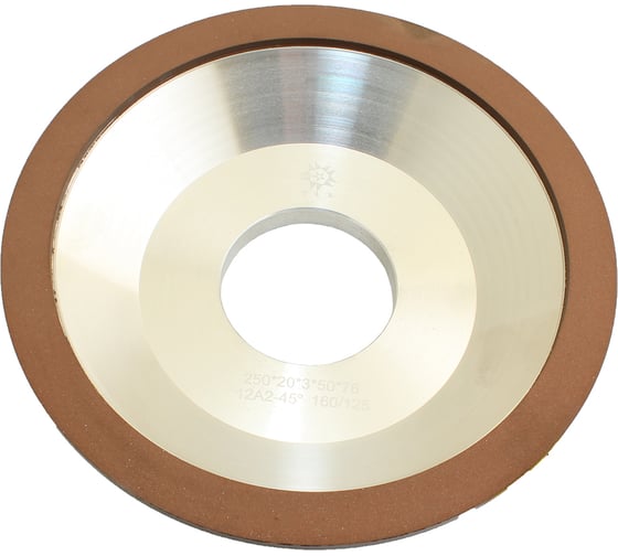 Изображение товара Круг алмазный TLX 12А2-45 градус, 250x20x3х50x76, SSD-2АС4, 160/125, 100 В2-01 191,0 карат 75014
