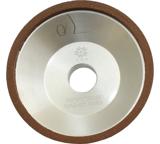 Изображение товара Круг алмазный TLX 12А2-45град, 100x5х3x32x20, SSD-2АС4, 80/63, 100 В2-01 23,4 карат 75003