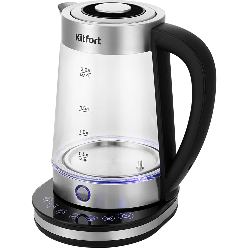 Изображение товара Электрический чайник KITFORT КТ-6764 с сенсорным управлением 1800 Вт