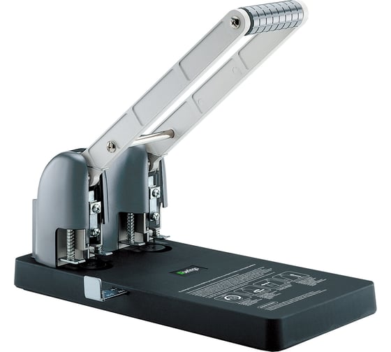 Изображение товара Мощный дырокол BERLINGO Heavy Duty 150 листов, черный, с линейкой DDm_15021