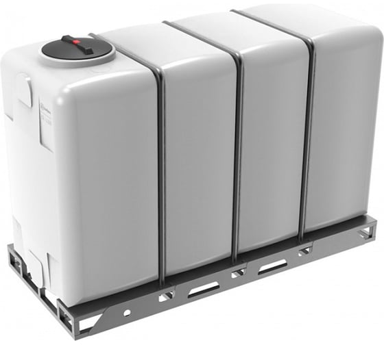 Изображение товара Емкость Экопром KR 4000 белая в обрешетке N 121203.4000.000.009