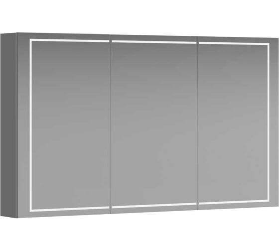 Изображение товара Зеркальный шкаф AQWELLA Simplex 120,2 см со светодиодной подсветкой, сенсорным выключателем и регулятором освещенности. SLX0412