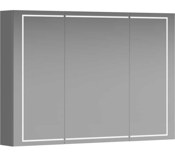 Изображение товара Зеркальный шкаф AQWELLA Simplex 100,2 см со светодиодной подсветкой, сенсорным выключателем и регулятором освещенности. SLX0410