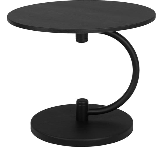 Изображение товара Стол журнальный Мебелик Дуэт 13 черный/черный элит 9404
