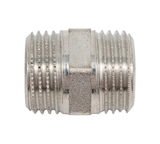 Изображение товара Ниппель ELSEN НН, 1/2, 1/2, TIN латунь, равнопроходной EBF15.12T