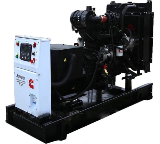 Изображение товара Дизельная электростанция АЗИМУТ открытая на раме 400В, 40кВт АД40С-Т400-2РМ15