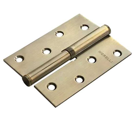 Изображение товара Петля стальная с подшипником правая MORELLI MSND 100x70x2.5 AB R античная бронза 9015128