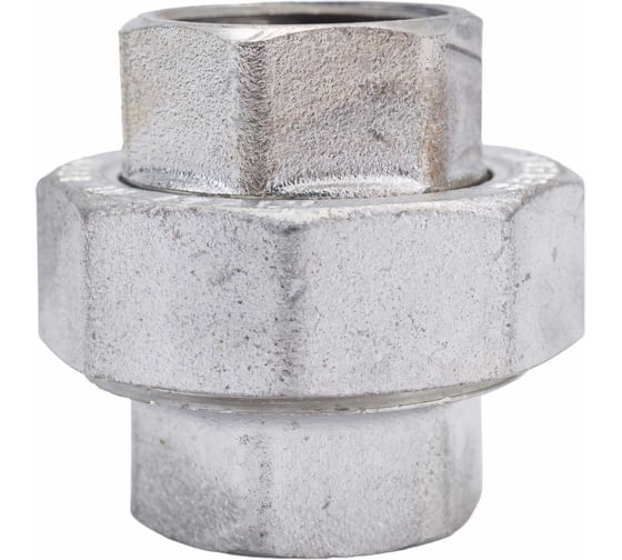 Изображение товара Прямой сгон американка ELSEN ВВ, 3/4, 3/4, TIN латунь, с плоским уплотнением EBF21.34T