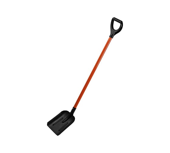 Изображение товара Лопата совковая Leonord Люкс с металлическим черенком и V-ручкой 332056