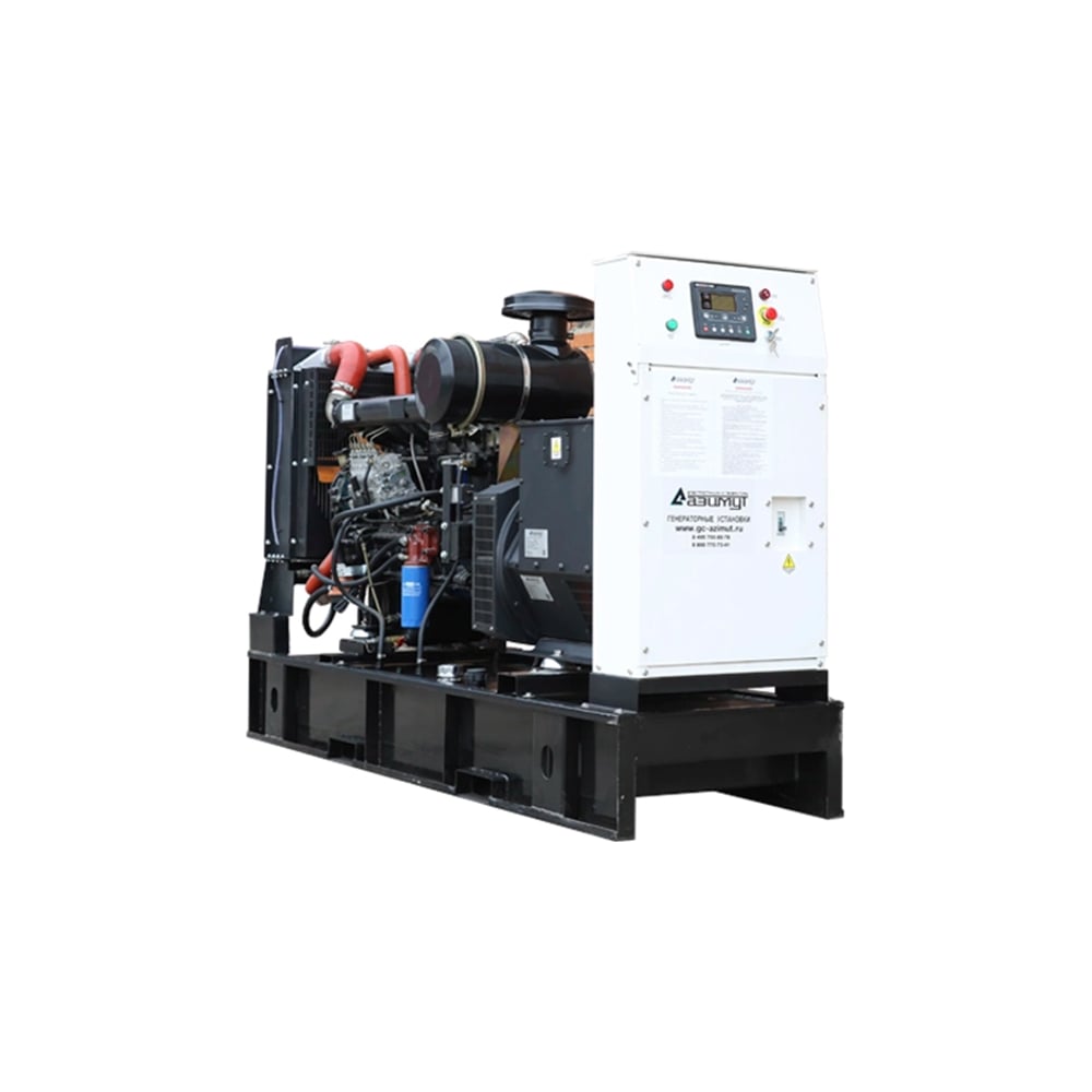 Изображение товара Дизельный генератор Ricardo 80кВт открытый на раме АД80С-Т400-2РМ19