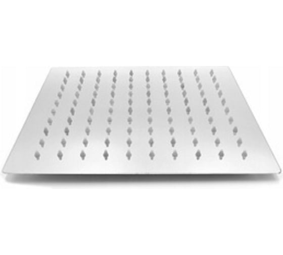 Изображение товара Лейка тропическая для душа потолочная GRIALE квадрат 15x15 см глянцевый хром, с шарниром для изменения угла наклона GR98J-6