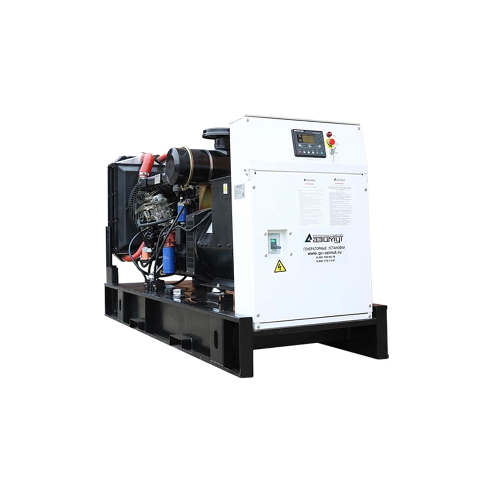 Изображение товара Дизельная электростанция АЗИМУТ 120 кВт 380 В открытая на раме