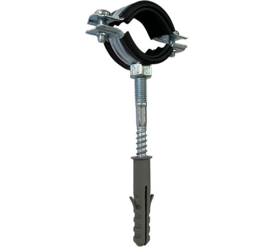 Изображение товара Хомут с резиной и дюбелем Imperial 5 (138-142 м10) 18-050