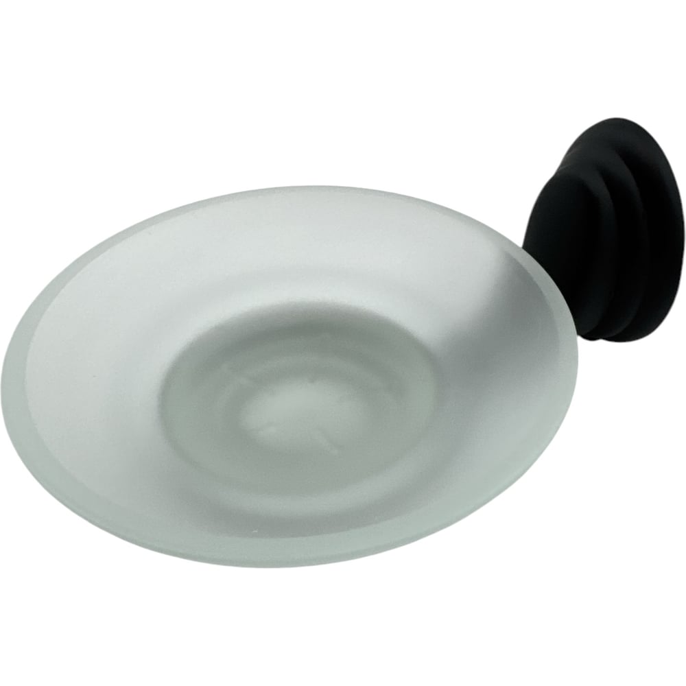 Изображение товара Мыльница Rainsberg матовый черный стекло металл RG1003H