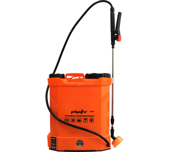 Изображение товара Опрыскиватель аккумуляторный садовый Polyagro 10 л 7574110