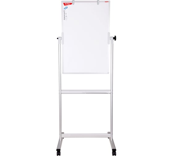 Изображение товара Магнитно-маркерная доска BERLINGO Premium 90х60 см, двусторонняя, поворотная, мобильная SDm_09060