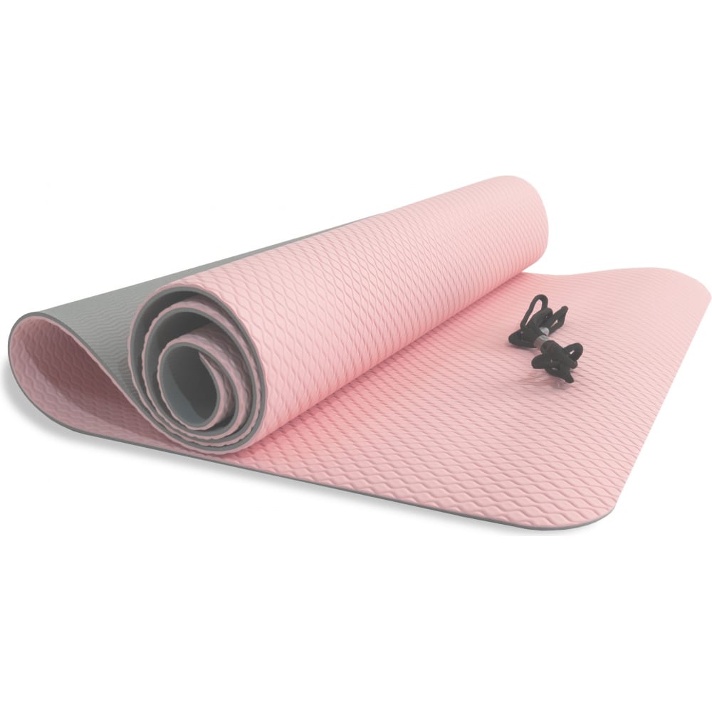 Коврик для йоги Ironmaster коврик силиконовый под миску паттерн 30х40 см розовый