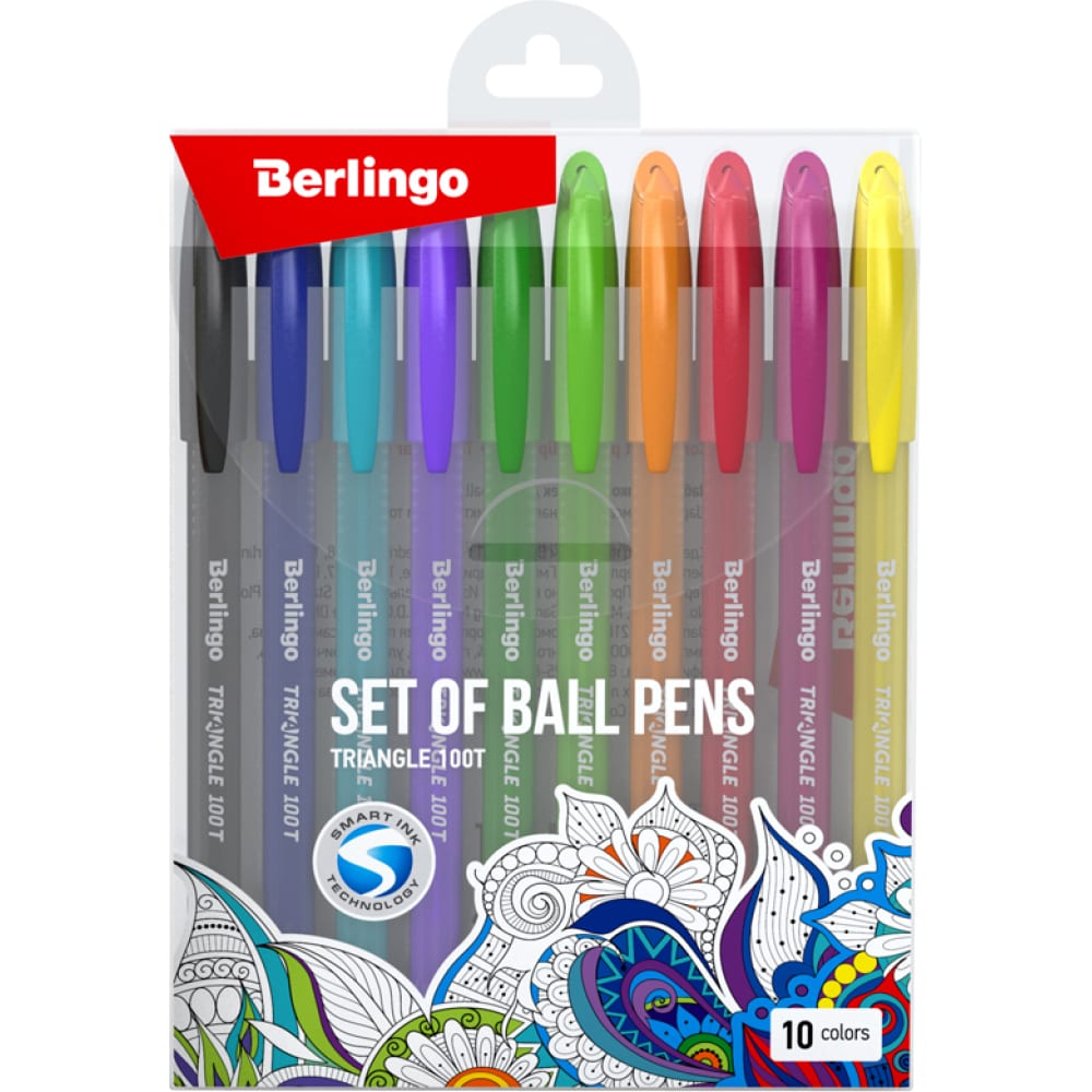 Набор шариковых ручек Berlingo набор текстовыделителей crown f 500 6 цветов ароматизированные