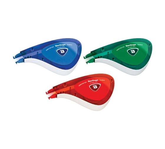 Изображение товара Корректирующая лента BERLINGO Triangle 4,2 мм х 8 м, блистер Fks_08002