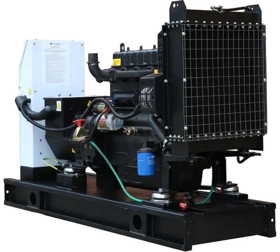 Изображение товара Дизельная электростанция АЗИМУТ открытая на раме 400В, 24кВт АД24С-Т400-2РМ19 АД24СТ400-2РМ19